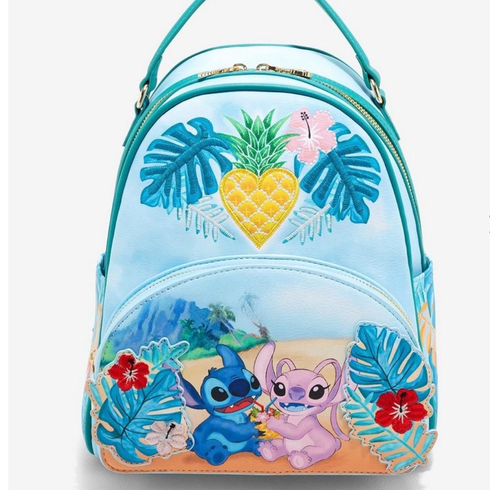NWT Disney Lilo and Stitch Pineapple Mini Backpack